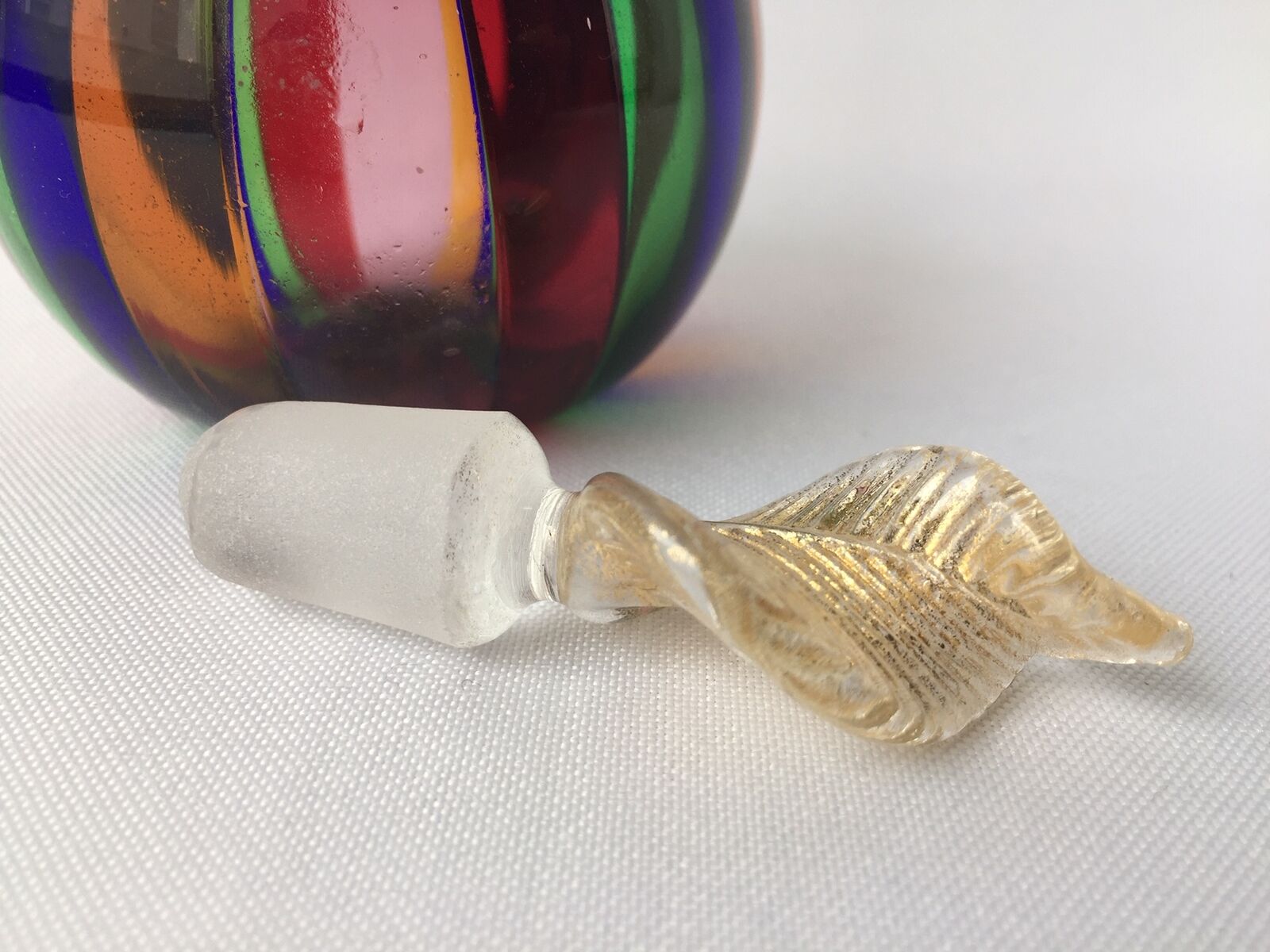 Murano Venitian multicouch coloured glass 1960