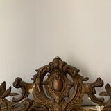 Old mirror in foot 86x163cm