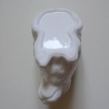 Small earthenware rabbit pot holder