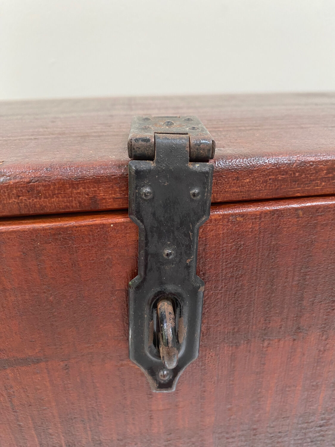 Large wooden box / crate from the 50s