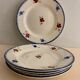 5 flat plates Mary Lou, Digoin Sarreguemines