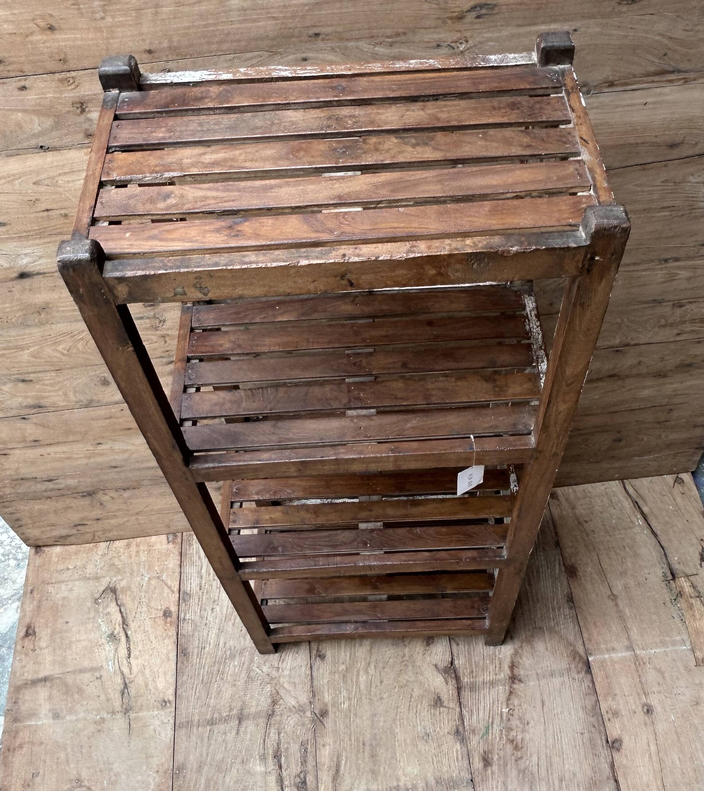 teak shelf from Burma