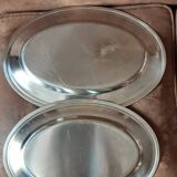 Set of 2 oval dishes Guy Degrenne