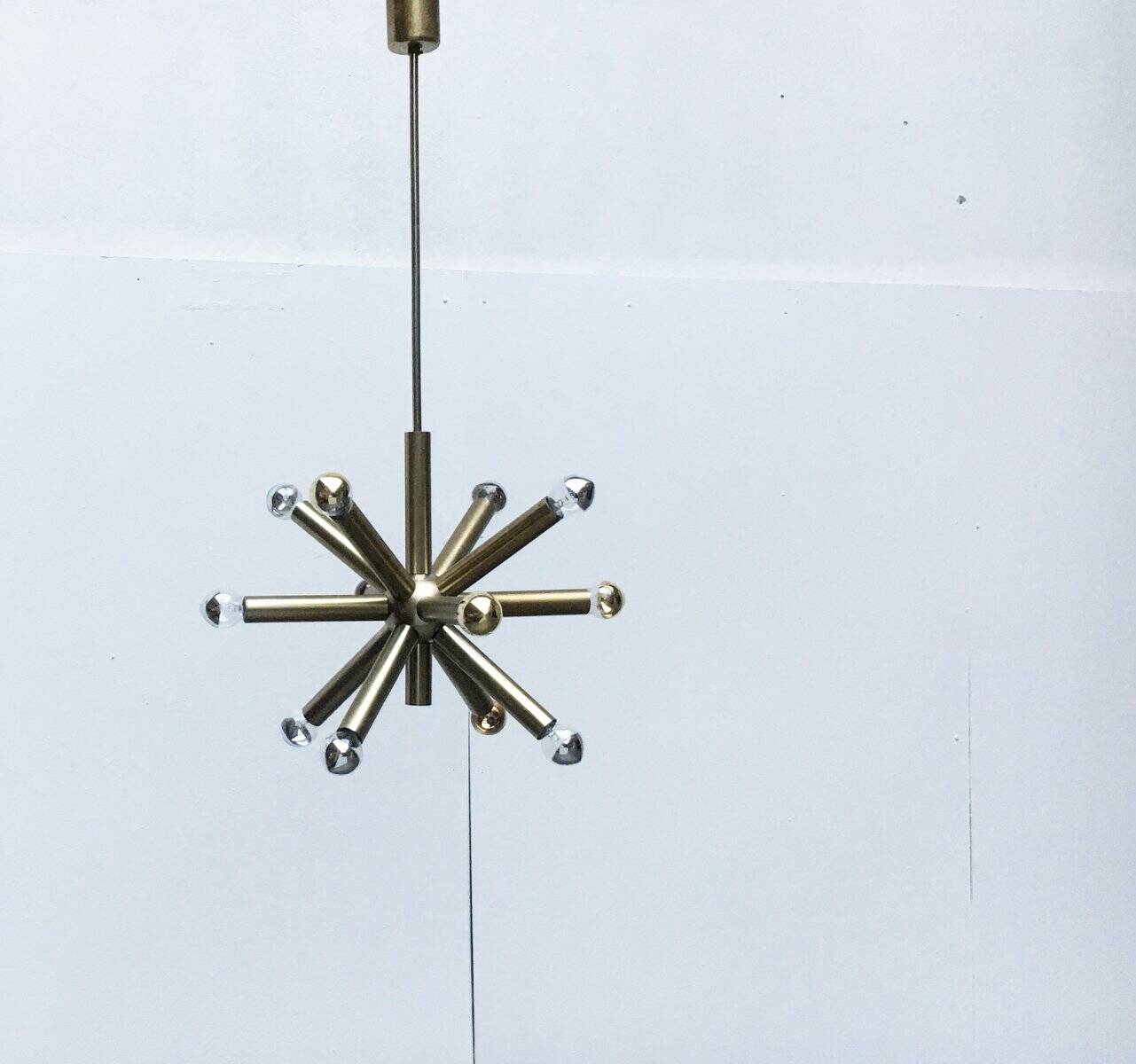 Lustre Sputnik Atomique de l'Âge Spatial Allemand