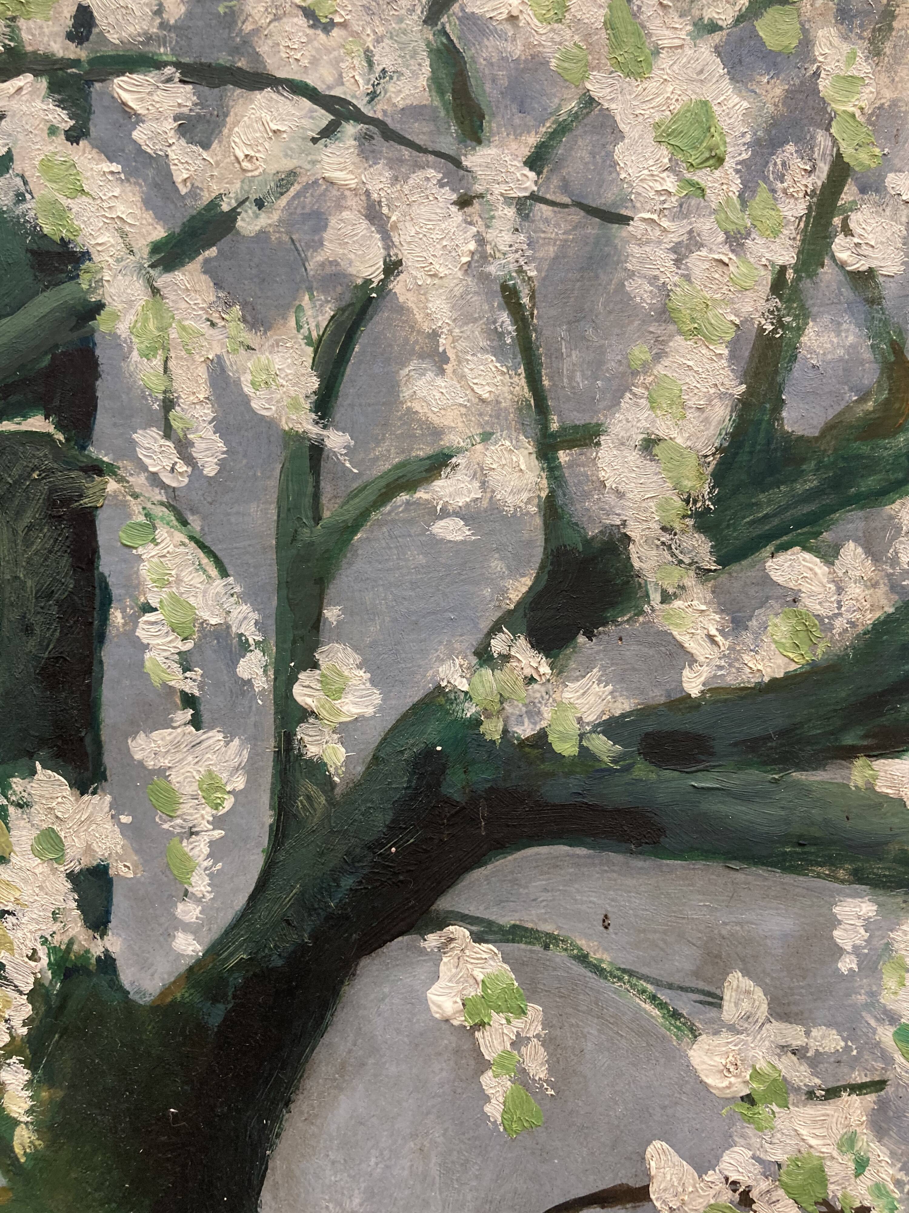 Oil on sign "The Three Graces"