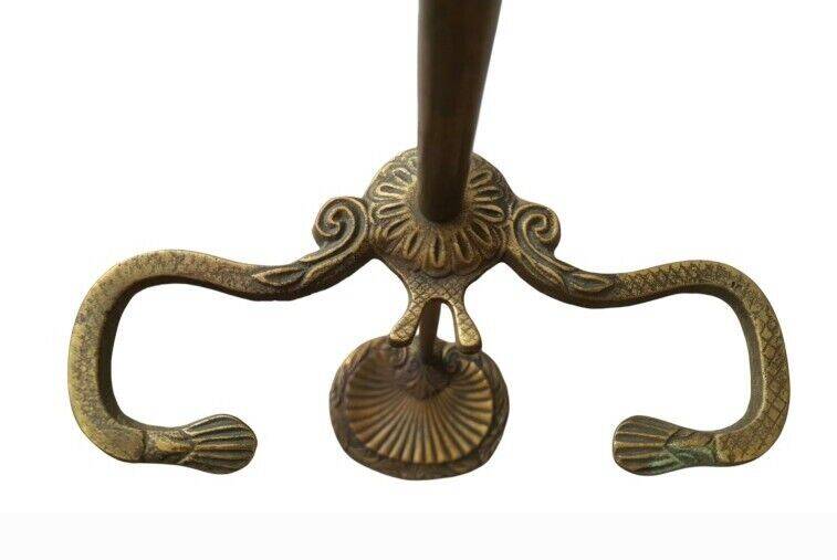 bronze fireplace servant AC 3 accessories pliers, shovel and broom