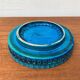 Grand bol en poterie Rimini Blu de style mi-siècle par Aldo Londi pour Bitossi, Italie, années 1960
