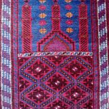 Handmade Afghan Beluch rug