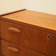 Teak chest of drawers, Danish design, 1970s, made in Denmark