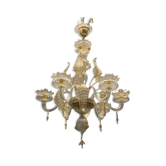 Lustre italien en verre de Murano par La Murrina