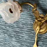 Pair of Art Nouveau style wall lights.