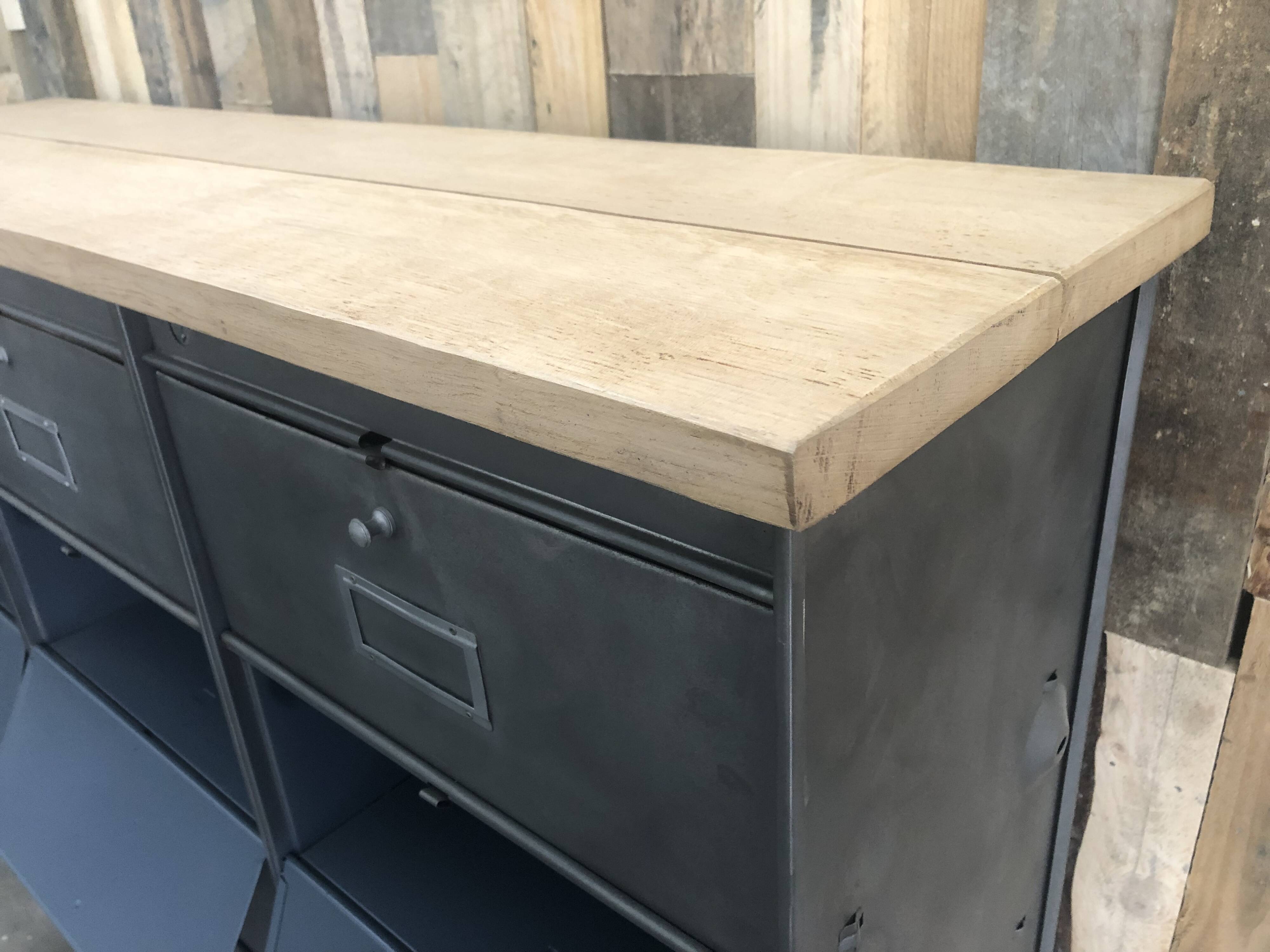 Ronéo industrial flap cabinet 15 flaps