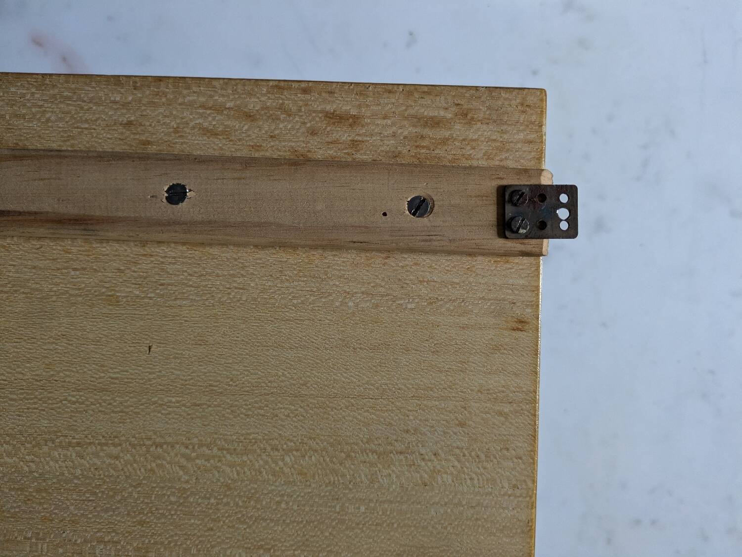 Vintage wall-mounted bedside table 50'60'