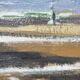 Swedish Modern Painting, Signed,  1955, Oil on Panel, Framed