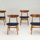 Ensemble de 4 chaises de salle à manger « Ch30 » - Hans J. Wegner