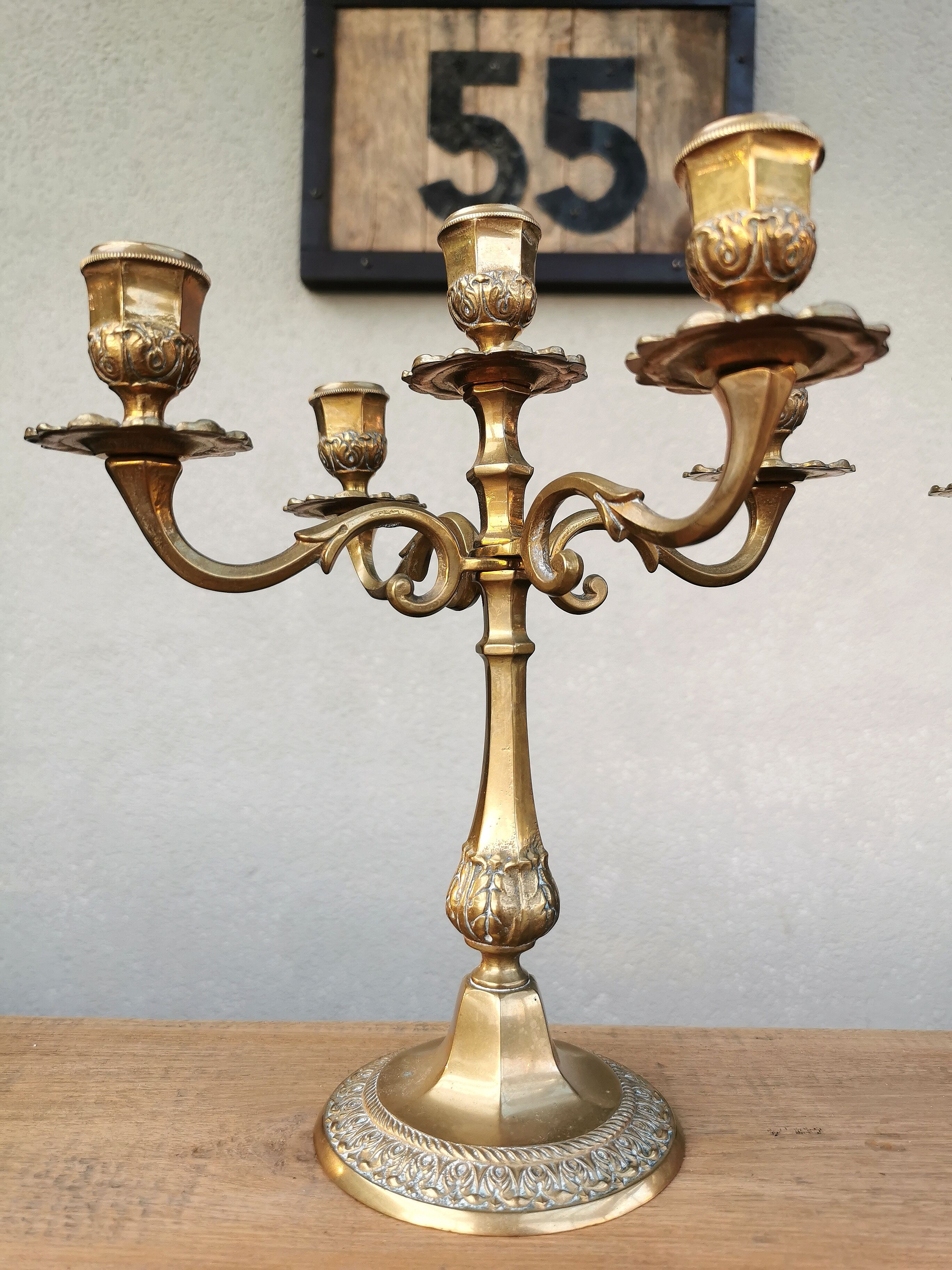 Paire de chandeliers