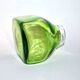 DESIGN Scandinavian vase in lined blown glass Green 1960-70 dlG Whitefriars