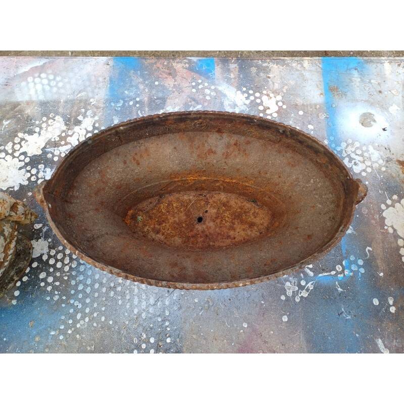 3 cast iron planters 1900: Charleville - Mézières