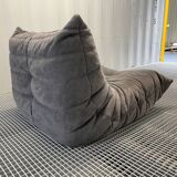 Togo Roset Line Driver in Anthracite Grey Alcantara