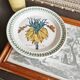 Grande assiette portmeirion england série botanical garden dessin fritillaria
