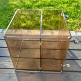 Vintage coffee table 70 with wheels