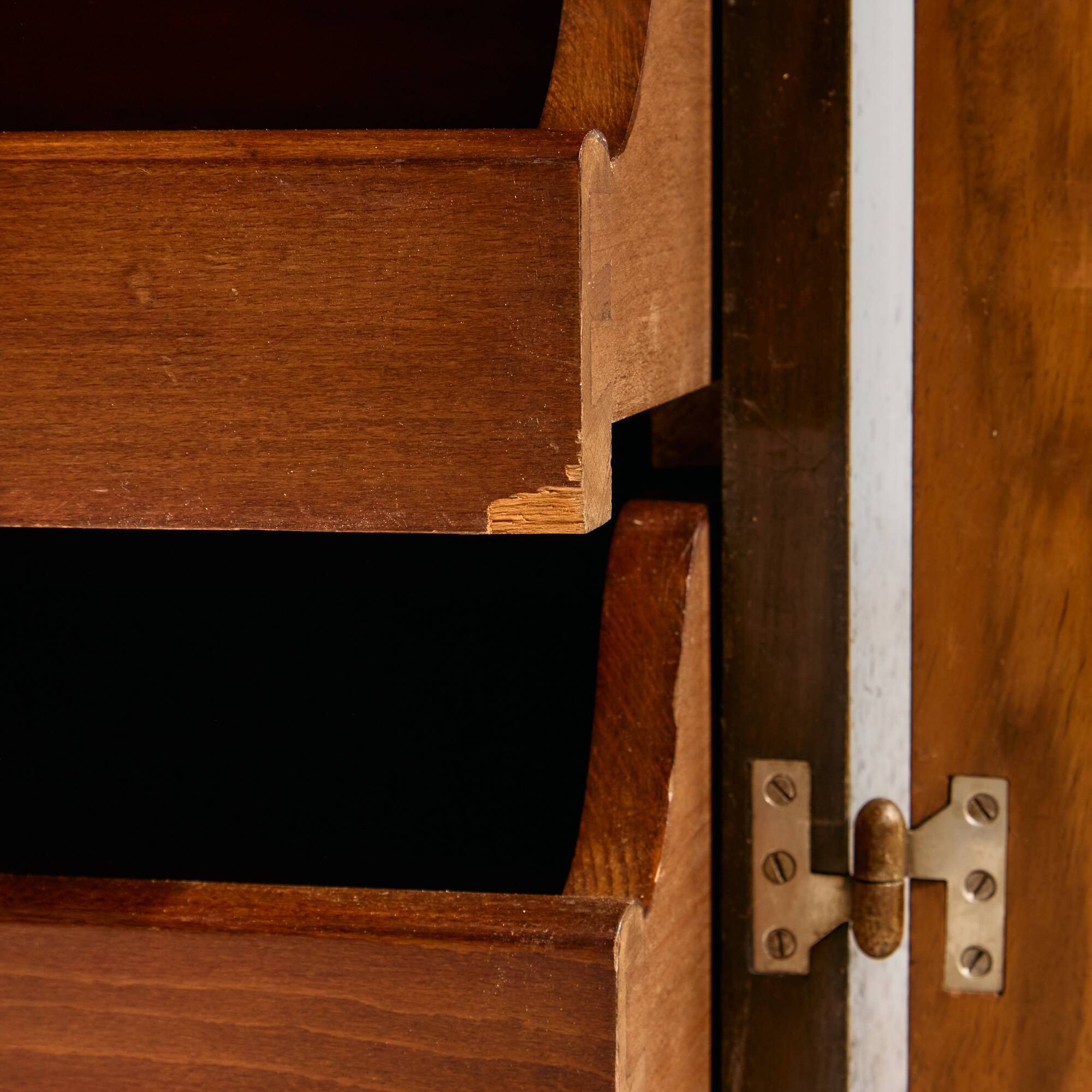 Art Deco desk and armchair, set of 2