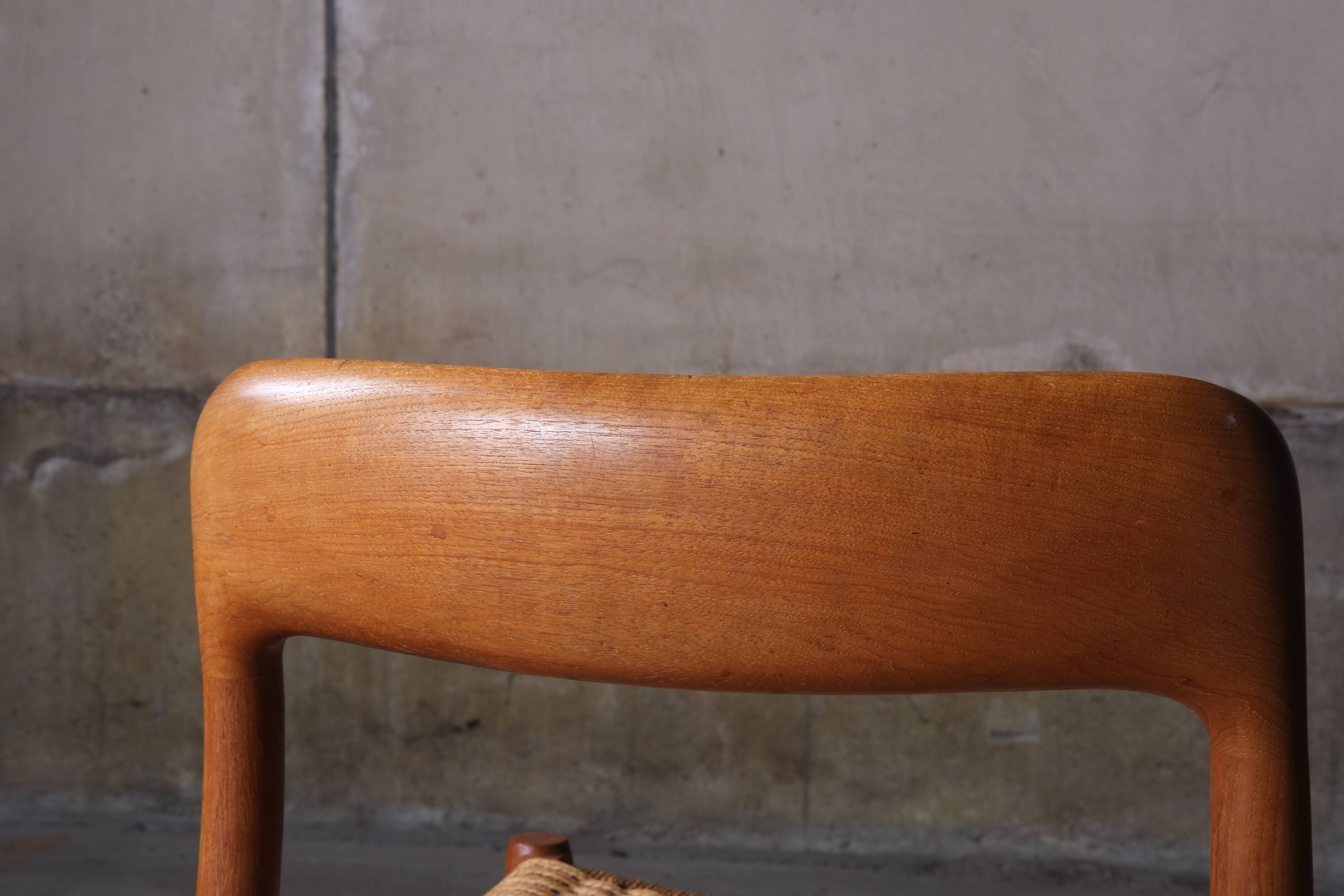 Niels O. Møller model 75 dining chair