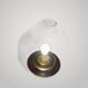 Rare 1960s Murano Smoked Glass Table Lamp Vintage Mushroom