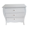 Commode bois blanche