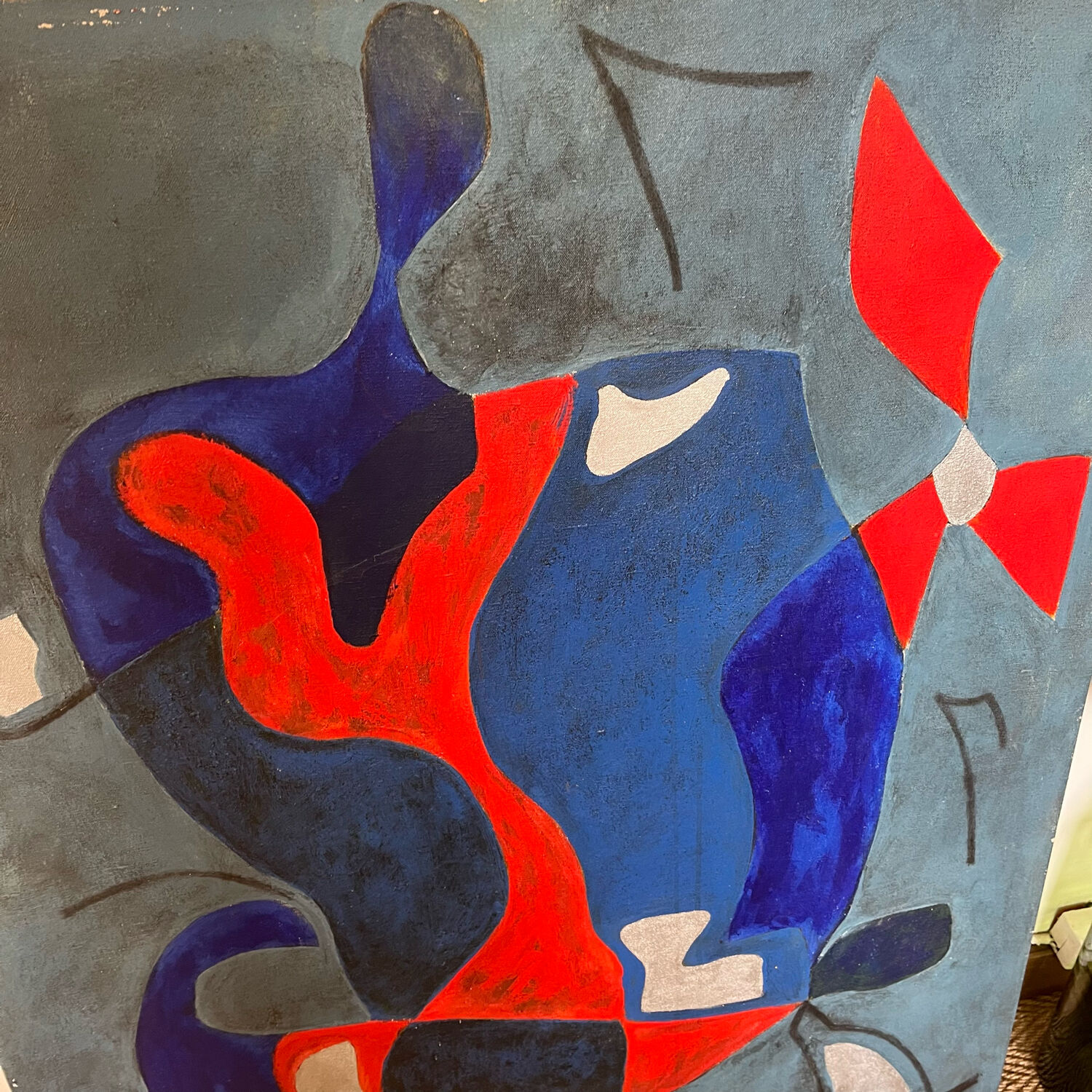 Contemporary art painting