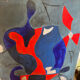 Contemporary art painting