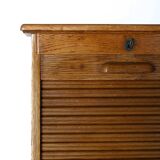 Oak filing cabinet