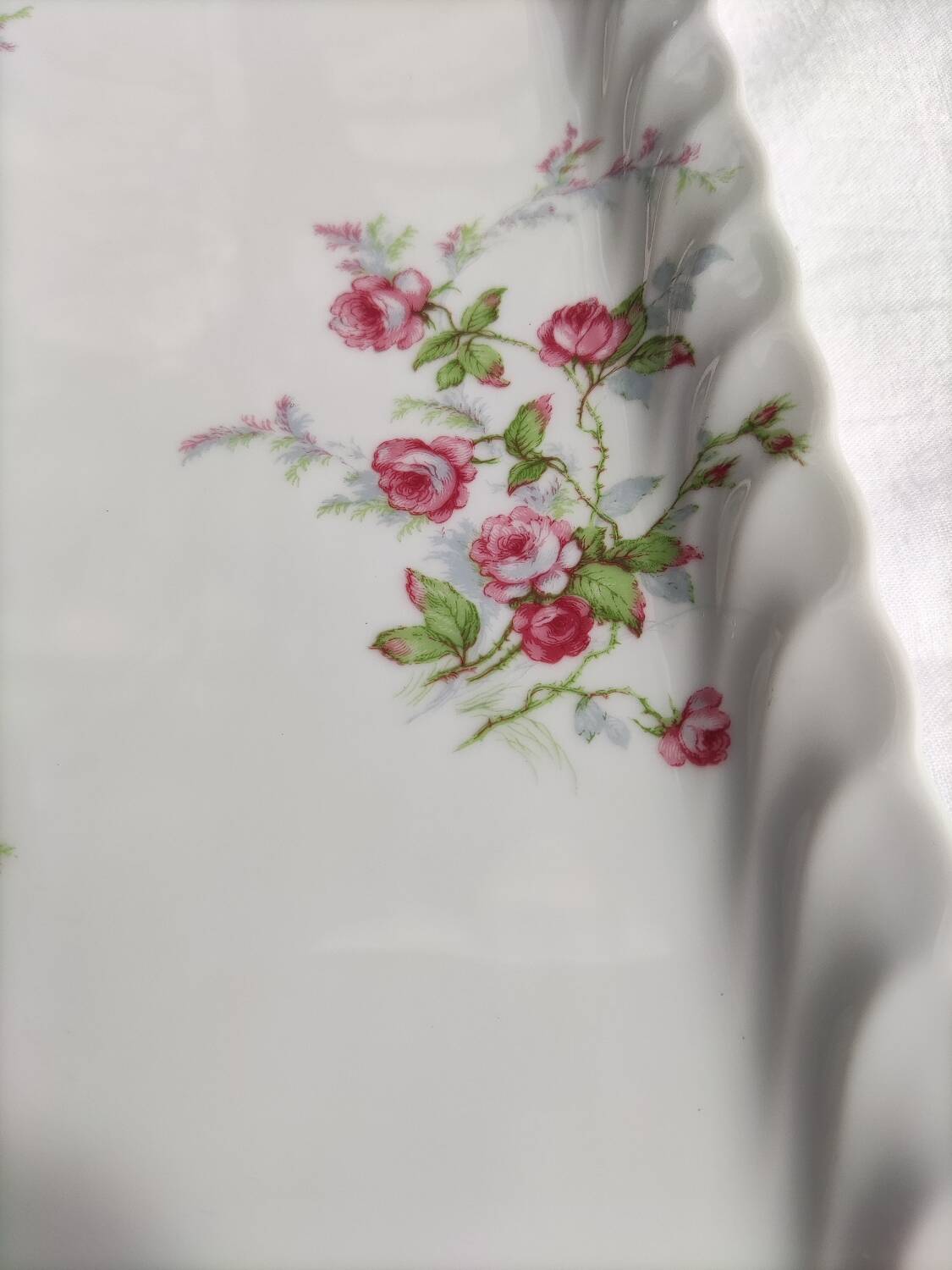Limoges Haviland porcelain cake dish, Sylvie model