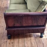 Empire style mahogany bench