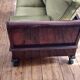Banquette style Empire en acajou