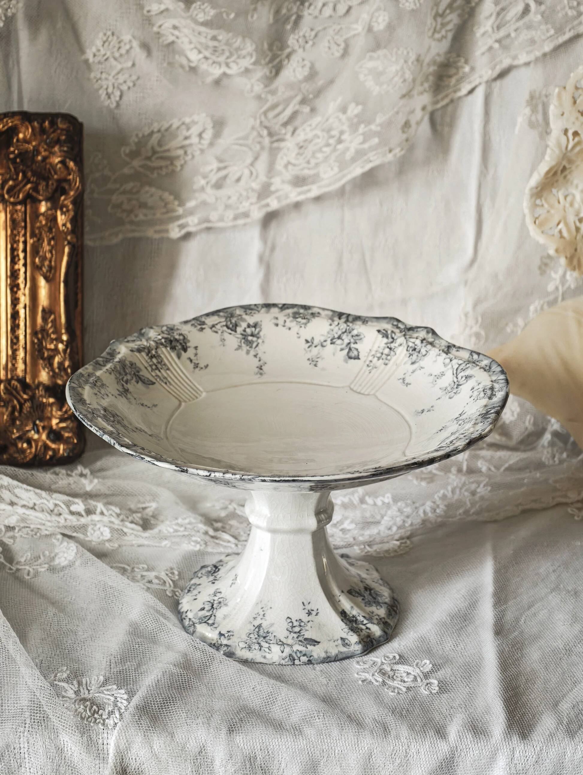 Compotier en semi-porcelaine Ridgways