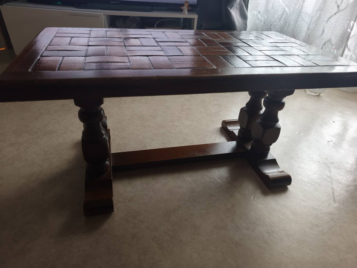 Vintage mosaic coffee table