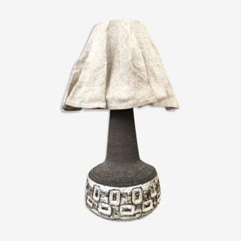Ceramic lamp, Danish 60s