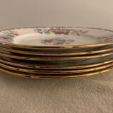 English dessert service 6 plates and 1 Grafton Royal dish