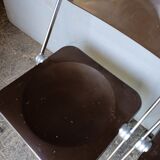 Pair 2 Piretti chairs / plia castelli signed