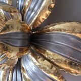 Brass flower applique