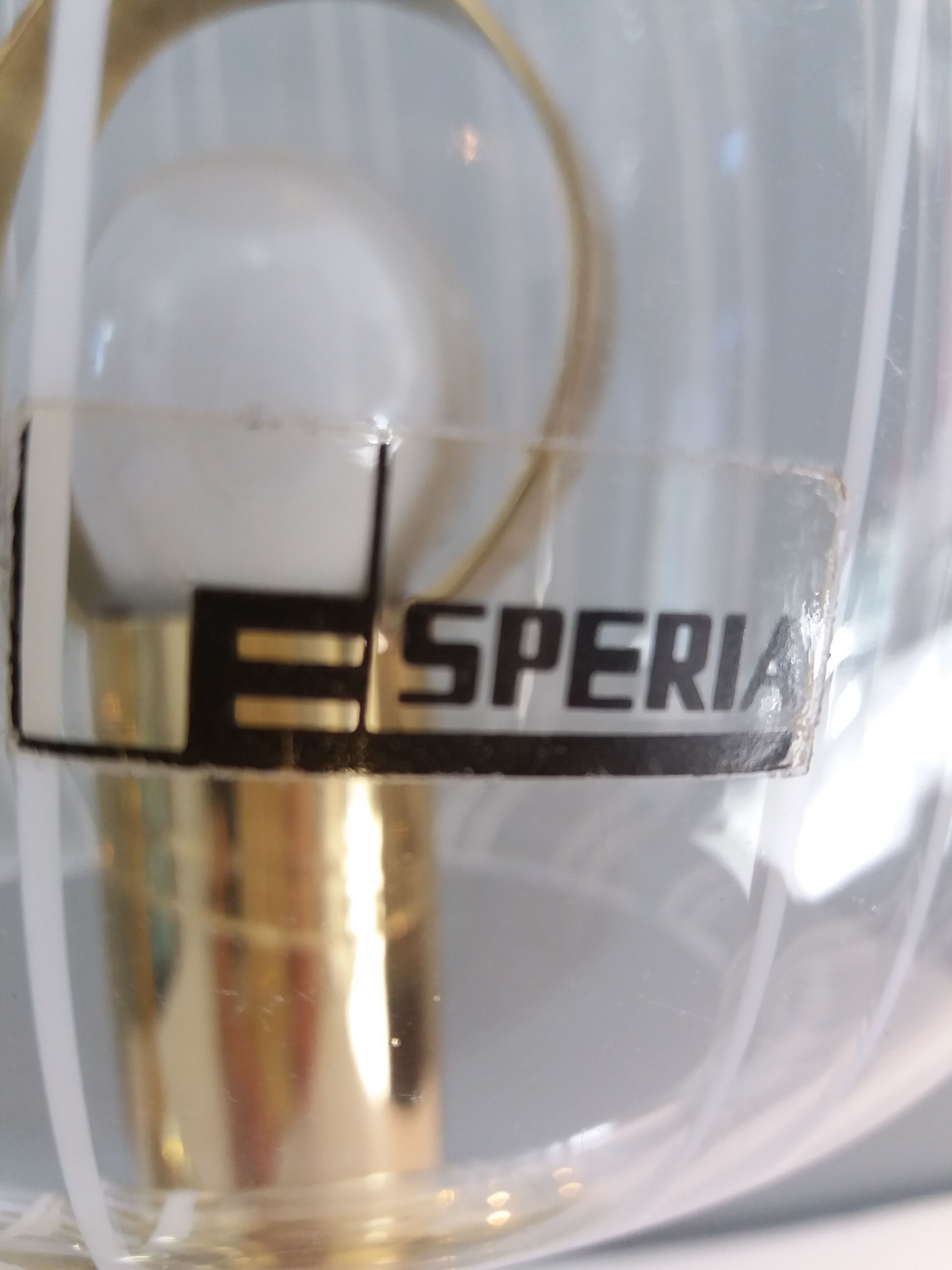 Set of two table lamps