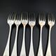 Silver series 5 spoons 6 vintage silver forks
