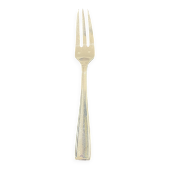 Set of 10 silver-plated dessert forks by François Frionnet.