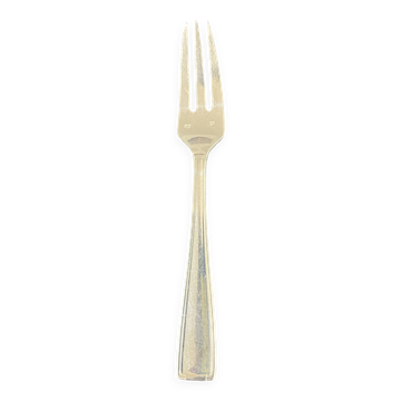 Set of 10 silver-plated dessert forks by François Frionnet.