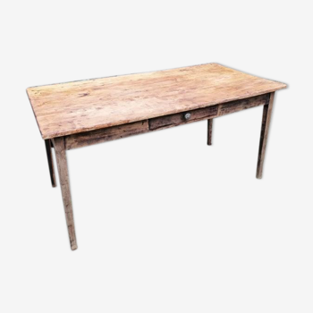 Table de ferme ancienne long 150cm