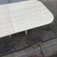Table basse vintage travertin