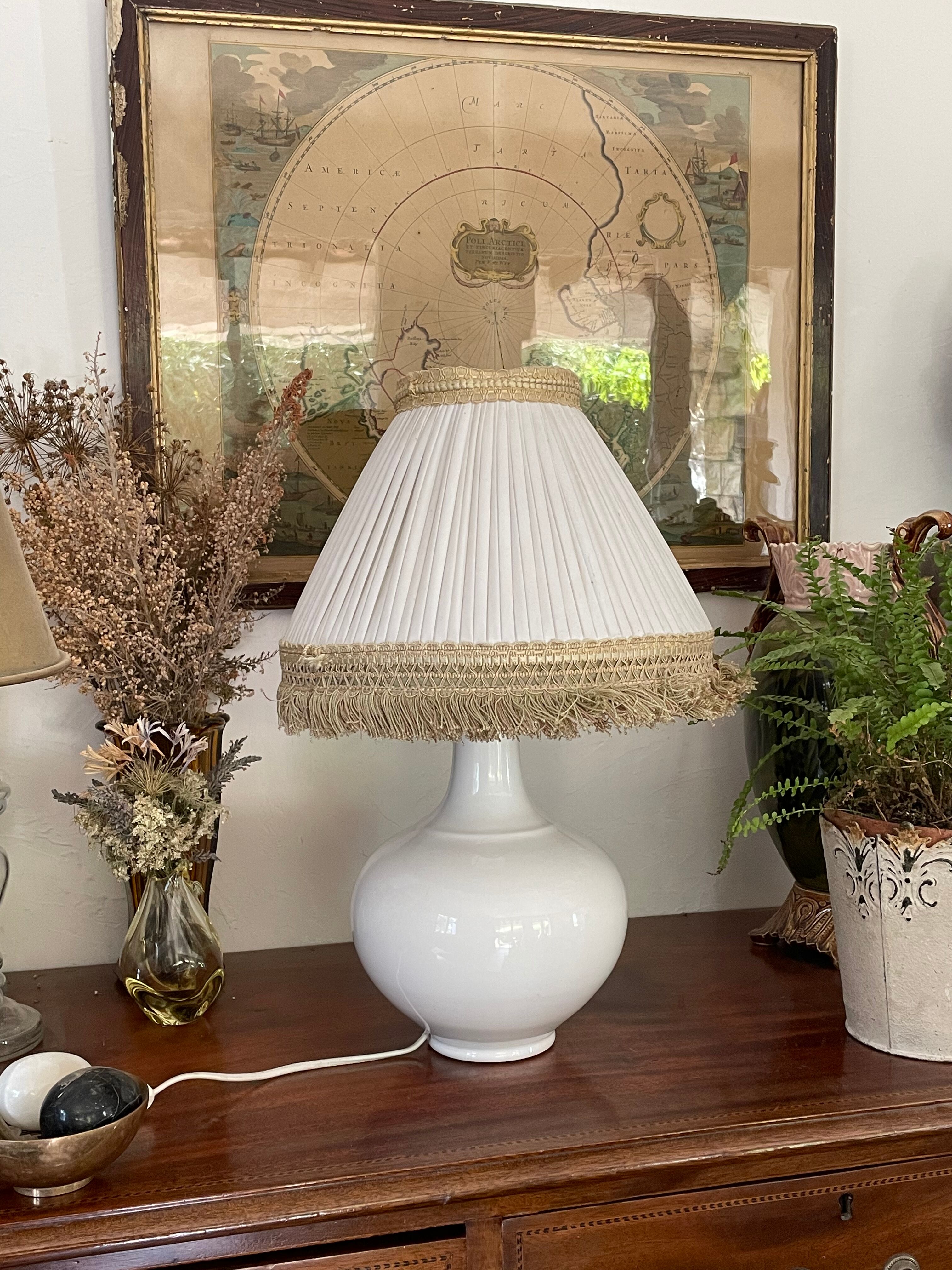 Ceramic lamp from Salerno svintage