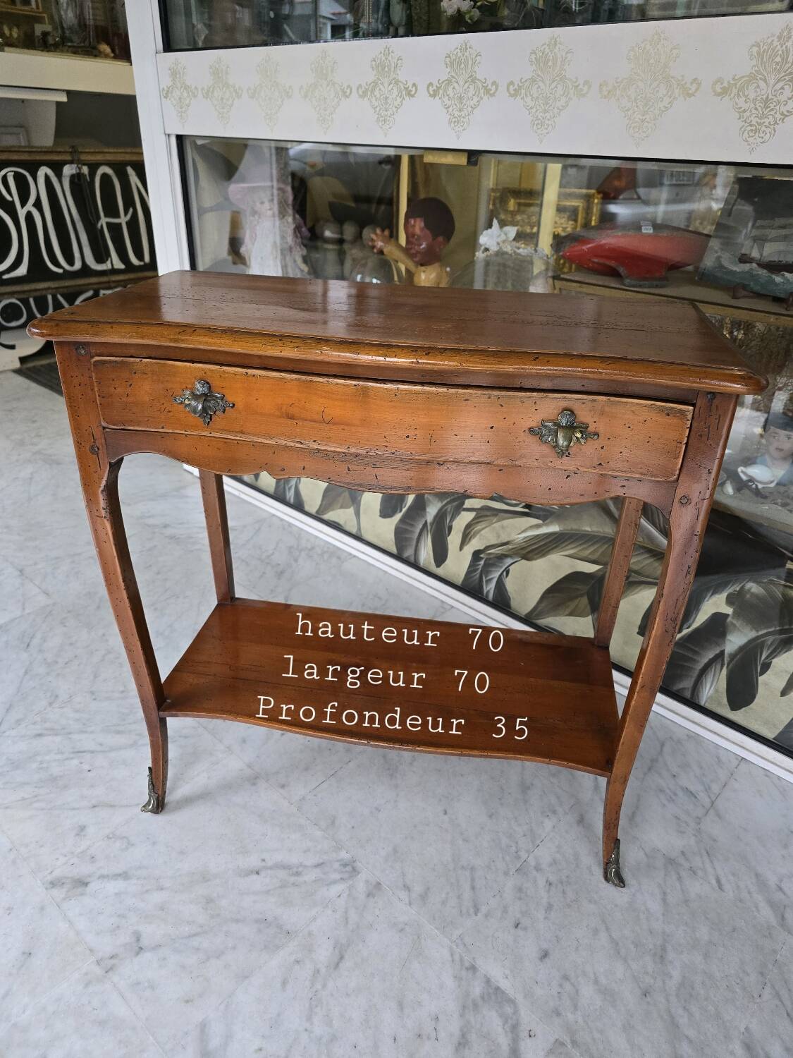Console en bois