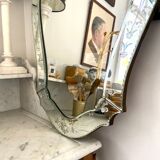 Venetian mirror 84 x 58 cm